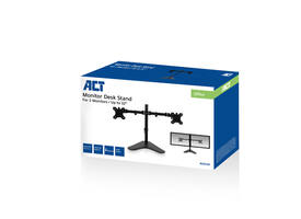 Monitorarm ACT op voet 2 schermen