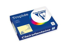 Kopieerpapier Trophée A4 80gr geel 500 vel