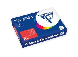 Kopieerpapier Trophée A4 80gr koraalrood 500 vel