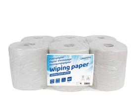 Poetspapier Cleaninq M2 1-laags 6x270m wit