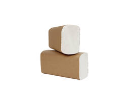 Handdoek Cleaninq H2 i-vouw 2-laags 205x240mm 25x150 vel wit