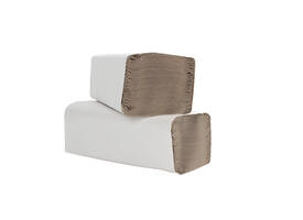 Handdoek Cleaninq H3 z-vouw 1-laags 250x230mm 20x250 vel naturel