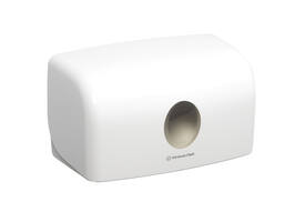 Handdoekdispenser Aquarius voor i-vouw mini wit 6956