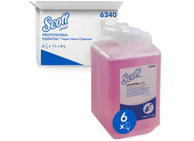 Handzeep Scott Essential foam roze 1000ml 6340
