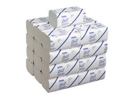 Handdoek Scott i-vouw 1-laags 200x315mm 25x175stuks wit 6633