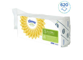 Handdoek Kleenex Ultra i-vouw 2-laags 215x315mm 5x124stuks 7979
