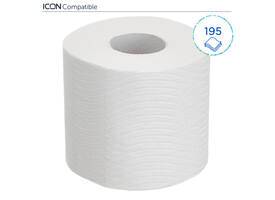 Toiletpapier Kleenex 3-laags 195vel wit 8459