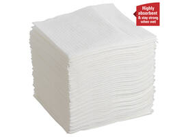 Poetsdoek WypAll X70 PowerClean 305x317mm 12x76vel wit 8387