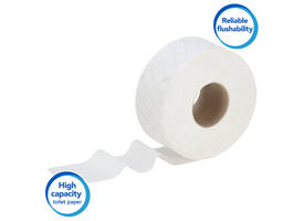 Toiletpapier Scott Essential jumbo 2-laags 200m wit 8614