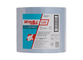 Poetsrol WypAll L10 Extra 1-laags 235mmx380m 1000 vel blauw 7472