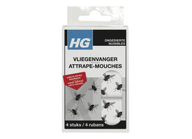 Vliegenvanger HG HGX kleefstrips 4 stuks