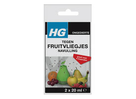 Fruitvliegjesval HG HGX navulling 2x20ml