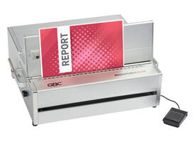 Ponsmachine GBC Multibind Magnapunch Elite + voetpedaal