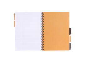 Projectboek Pukka Pad Kraft A4 lijn 5-tabs 200 pagina's 80gr