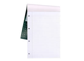 Schrijfblok Pukka Pad Recycled A4 lijn 4-gaats 100 vel 80gr