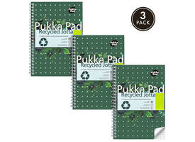 Notitieboek Pukka Pad Jotta A5 ruit 5x5mm 110 pagina's 80gr groen