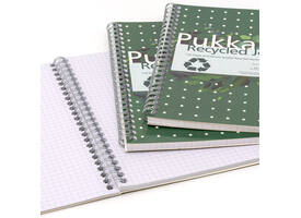 Notitieboek Pukka Pad Jotta A5 ruit 5x5mm 110 pagina's 80gr groen