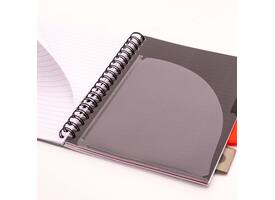 Projectboek Pukka Pad Metallic B5 lijn 4-tabs 200 pagina's 80gr groen