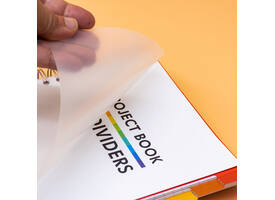 Projectboek Pukka Pad White B5 lijn 10-tabs 400 pagina's 80gr