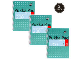 Notitieboek Pukka Pad Jotta A5 lijn 200 pagina's 80gr groen
