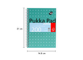 Notitieboek Pukka Pad Jotta A5 lijn 200 pagina's 80gr groen
