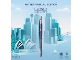 Balpen Parker Jotter special edition Sydney blue CT medium