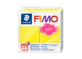 Boetseerklei Fimo soft 57 gram limoengeel