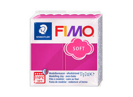 Boetseerklei Fimo soft 57 gram framboos