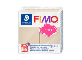 Boetseerklei Fimo soft 57 gram sahara