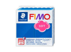 Boetseerklei Fimo soft 57 gram pacificblauw