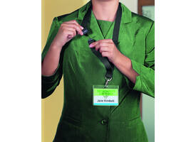 Textielkoord Durable ECO met karabijnhaak 10 stuks