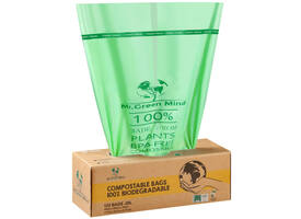 Afvalzak bio Mr.Green Mind 45x50cm 20 liter dispenser 125 stuks