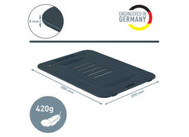 Laptopstandaard Leitz Ergo Aluminium plat verstelbaar