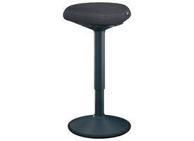 Actieve zit-stakruk Leitz Ergo met gasveer 57-82cm zwart
