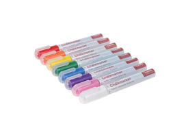 Krijtstift Europel watervast 3-6mm assorti etui 8 stuks