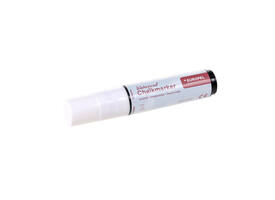Krijtstift Europel watervast 15mm wit blister 1 stuk