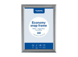 Kliklijst Europel Economy A4 zilver