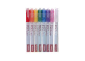 Krijtstift Europel watervast 1-3mm assorti etui 8 stuks