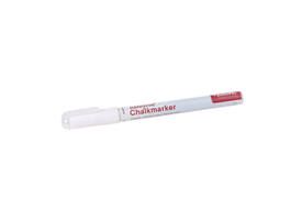 Krijtstift Europel watervast 1-3mm wit blister 1 stuk