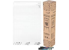 Flipoverpapier Legamaster SKETCH ECO raster 2x 50 vellen