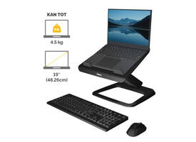 Laptopstandaard Fellowes Hana LT zwart