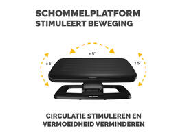 Voetensteun Fellowes Hana LT zwart