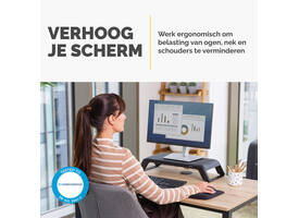 Monitorstandaard Fellowes Hana LT zwart