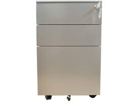 Ladeblok Euroseats 3 lade (2+1) 50x39x60cm op wieltjes grijs
