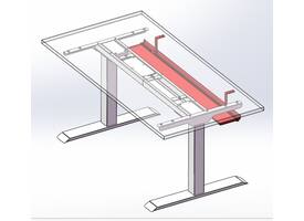 Kabelgoot Euroseats universeel 110cm wit
