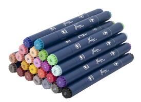 Alcoholmarkers Nassau Arts duopunt set à 24 kleuren