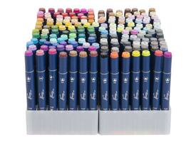 Alcoholmarkers Nassau Arts duopunt set à 168 kleuren