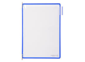 Zichtpaneel Tarifold A4 verticaal blauw 10 stuks