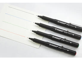 Fineliner STABILO dr!ver fijn groen