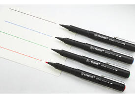 Fineliner STABILO dr!ver medium assorti 4 stuks